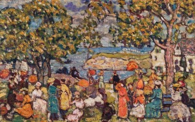 Picnic de Maurice Brazil Prendergast